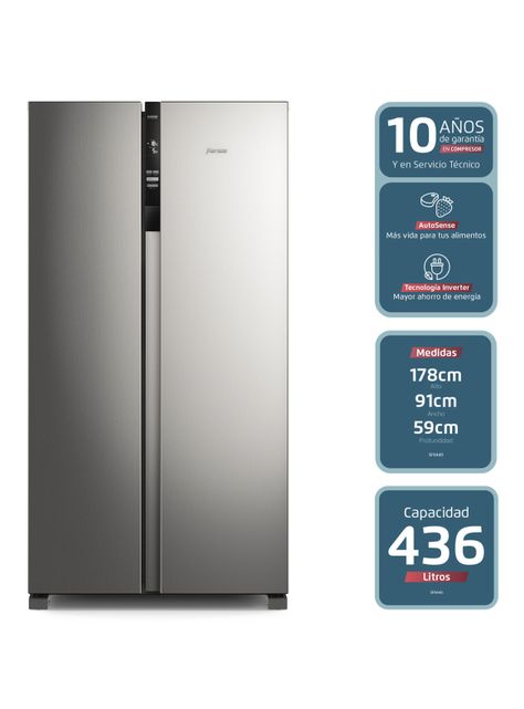 Refrigerador Side by Side No Frost 436 Litros SFX440-2