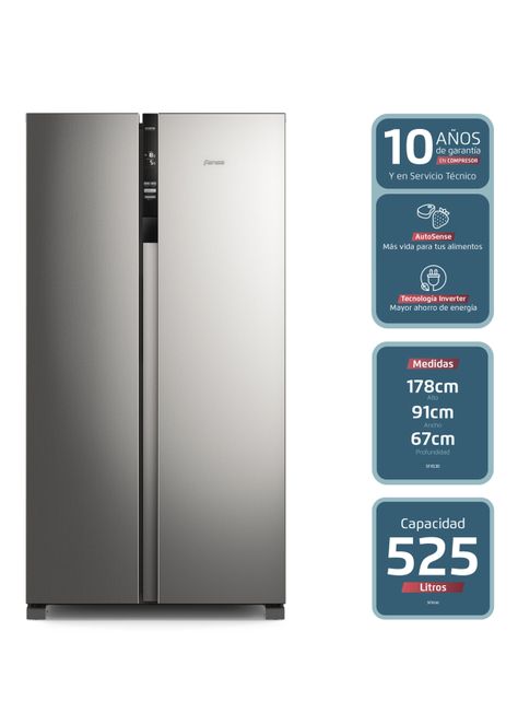 Refrigerador Side by Side No Frost 525 Litros SFX530-2