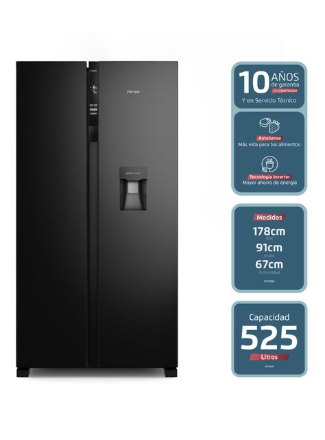 Refrigerador Side by Side No Frost 525 Litros SFX530B-2