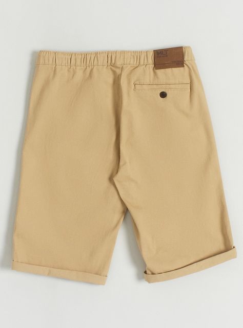 Short Liso con Cordón Bicolor-1