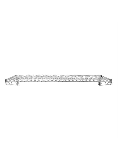 Repisa para Muro Acero Cromado 46 x 152 cm-1
