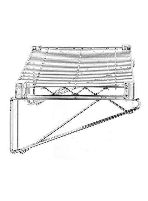 Repisa para Muro Acero Cromado 36 x 107 cm-2