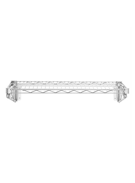 Repisa para Muro Acero Cromado 36 x 107 cm-1
