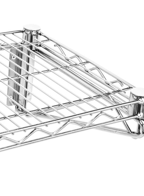 Repisa para Muro Acero Cromado 36 x 61 cm-3
