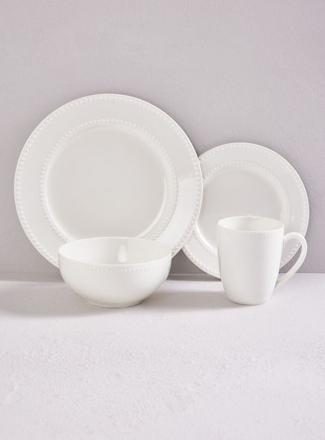 Set Vajilla 24 Piezas Dots Porcelana-0