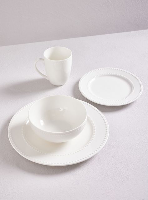 Set Vajilla 24 Piezas Dots Porcelana-2