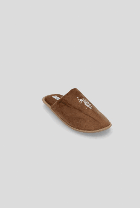Pantufla Logotipo Estampado Hombre-3