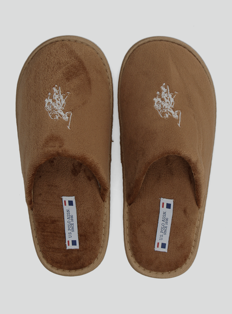 Pantufla Logotipo Estampado Hombre-0