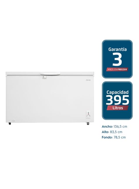 Freezer Horizontal Frío Directo 395 Litros Z400-2
