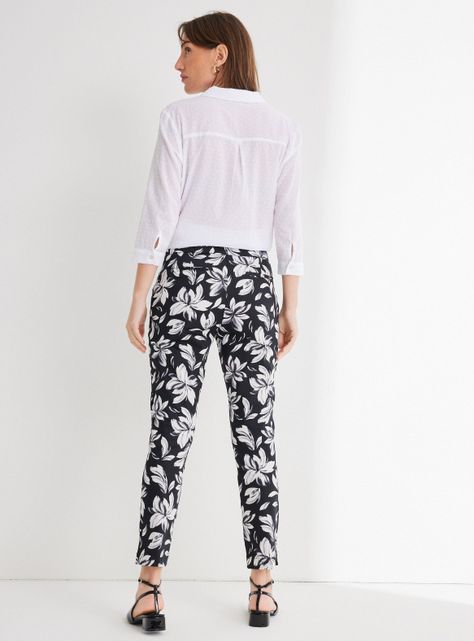 Pantalón Pescador Capri Estampado-5