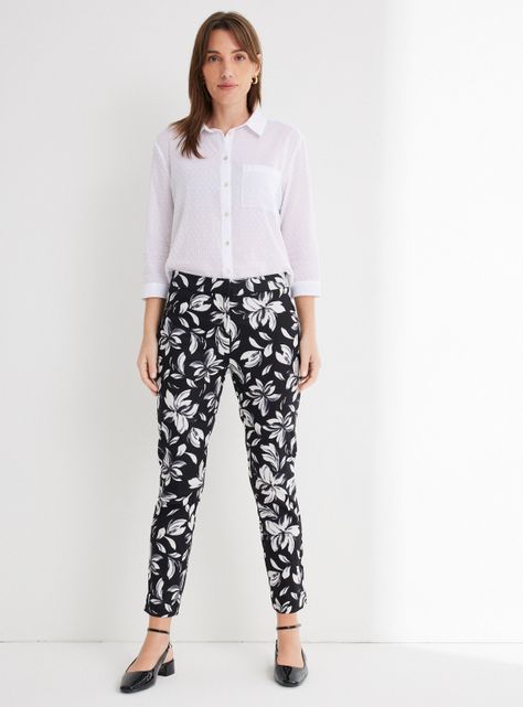 Pantalón Pescador Capri Estampado-4