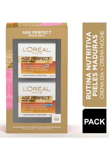 Set Dermo Expertise L'Oréal Paris Cremas Anti-Edad Jalea Real Día+Noche-1