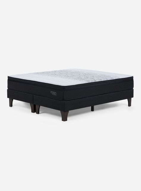 Box Spring Tempo 2 Plazas Base Dividida-0