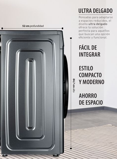 Lavadora-Secadora Carga Frontal 8/5 Kg DOWD08S23CL-9