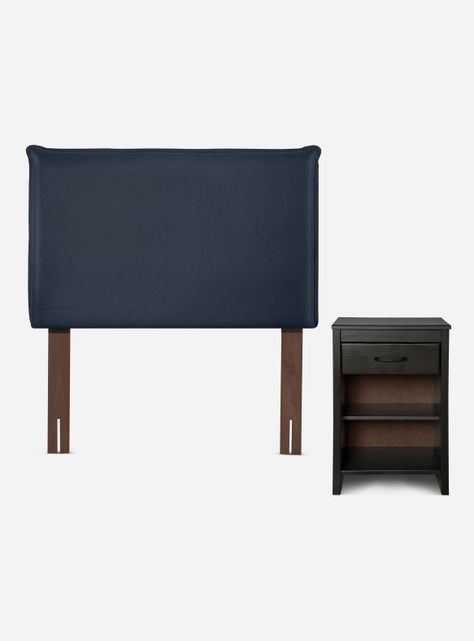 Respaldo 1.5 Plazas + Velador Maurice-2