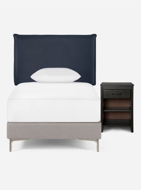 Respaldo 1.5 Plazas + Velador Maurice-1