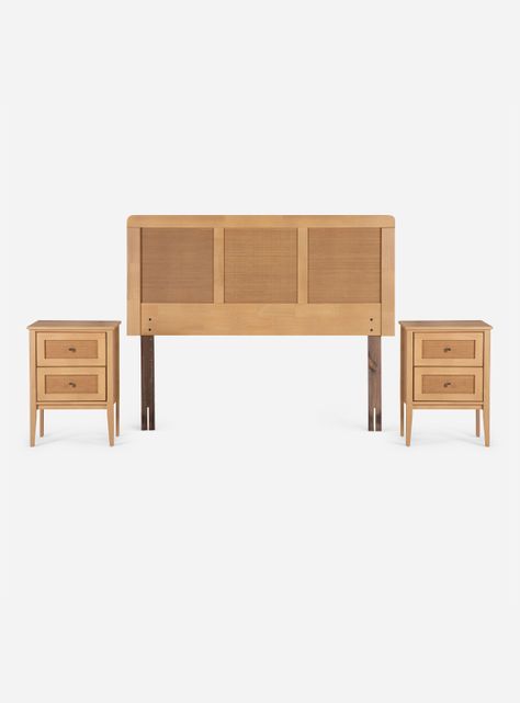 Cama Europea Indie 2 Plazas + Set Muebles Charles-2