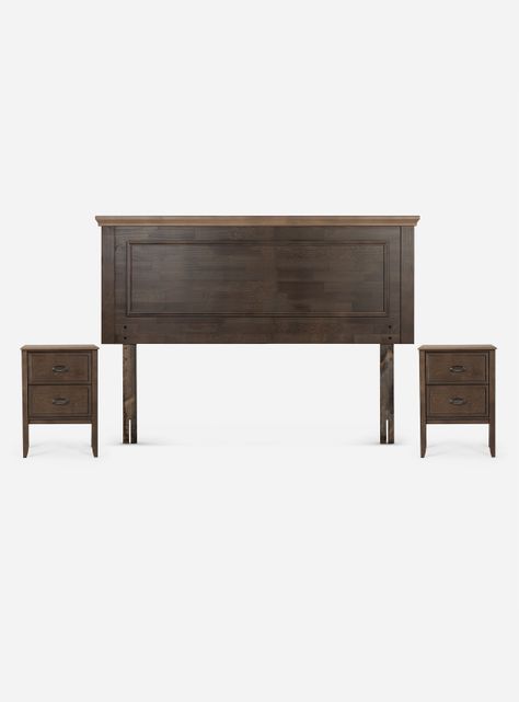 Cama Europea Indie 2 Plazas + Set Muebles Anna-2