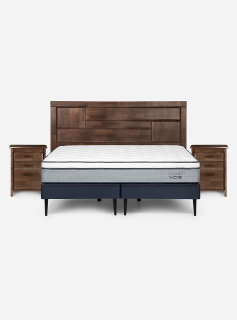 Cama Europea Indie King + Set Muebles Dolce-1