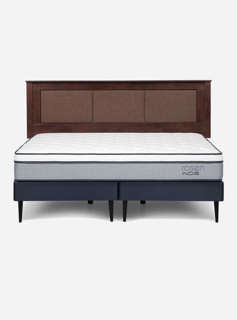 Cama Europea Indie King + Respaldo Rachel-1