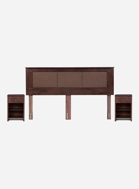 Cama Europea Indie King + Set de Muebles Rachel-2
