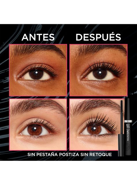 Máscara de Pestañas Telescopic Lift Waterproof Black 10 ml-2