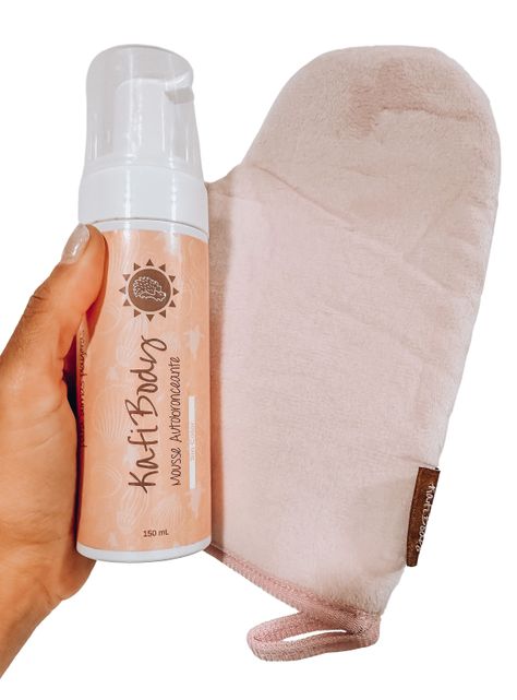 Set Mousse Autobronceante Transparente +  Guante-1