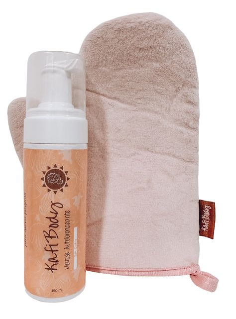 Set Mousse Autobronceante Transparente +  Guante-0