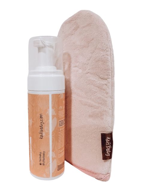 Set Mousse Autobronceante Transparente +  Guante-2