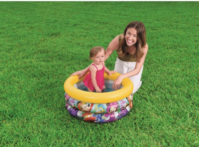 Piscina Inflable 3 Aro Mickey-2
