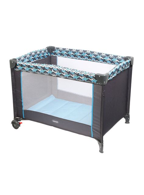 Cuna Corral Pack and Play Sleep II Azul Bebesit-1