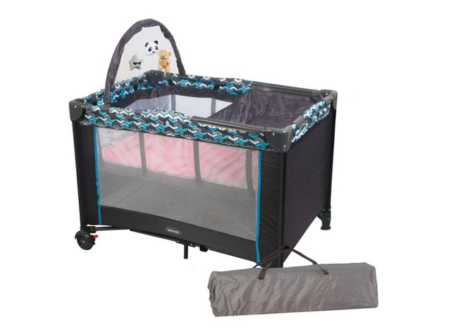Cuna Corral Pack and Play Sleep II Rosada Bebesit-3