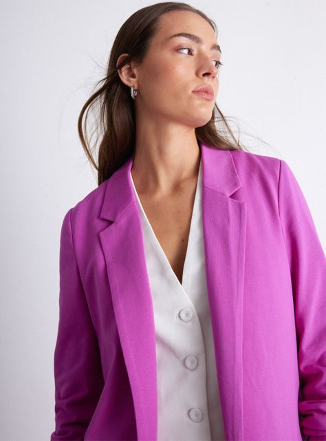 Blazer Básico tela elasticada-2