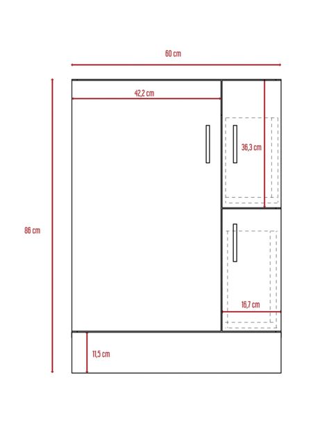 Mueble Lavamanos de Baño Vanguard TuHome-2