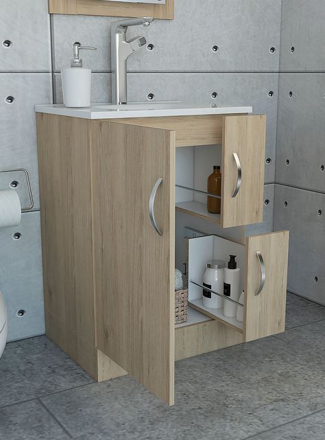 Mueble Lavamanos de Baño Vanguard TuHome-4