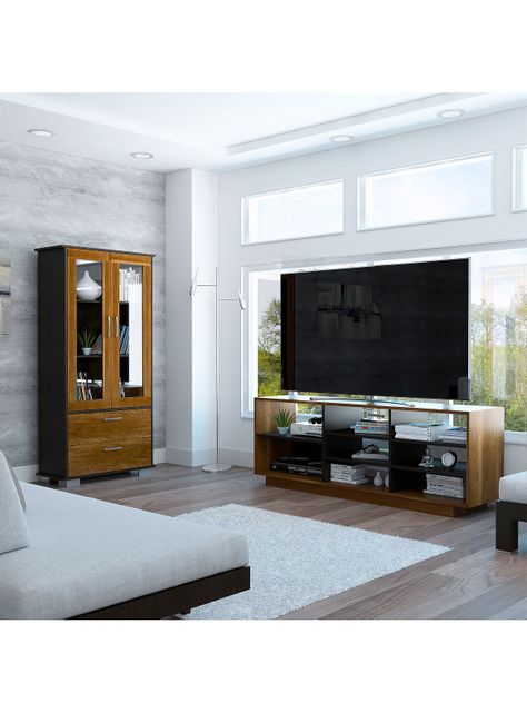 Rack TV 58" + Vitrina Classic Color-3