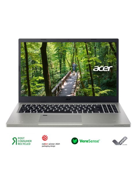 Notebook Ecológico Aspire Vero AV15-51-52MW-1 Intel Core i5-1155G7 Iris Xe Graphics 16GB RAM 256GB SSD 15.6" Full HD-0