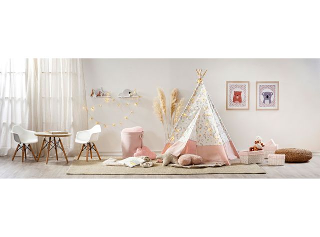 Mesa Eames Redonda Niño Blanco-2
