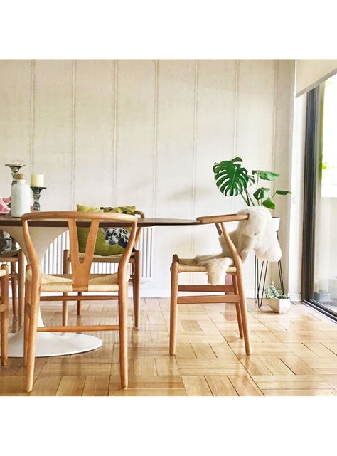 Silla Wishbone Natural-3
