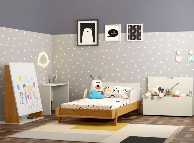 Cuna Kidscool Max Blanca Eco Wood-4