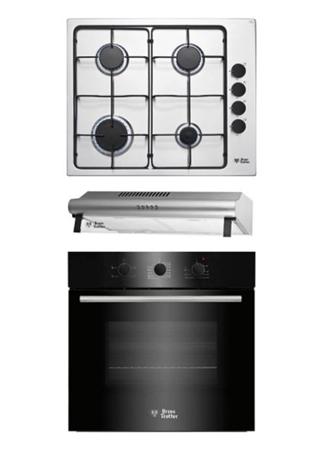 Encimera UT Prime G4 GL + Campana UT VF 60 Inox 1M + Horno eléctrico UT Prime EPC4 NIGHT-0