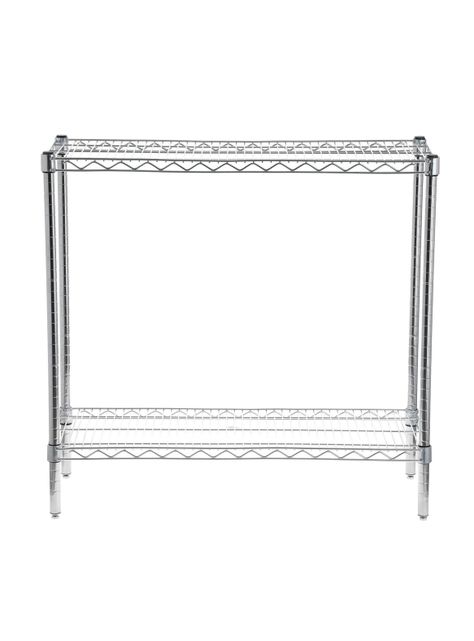 Estante Acero Cromado 36 x 91 x 84 cm 2 Repisas-1
