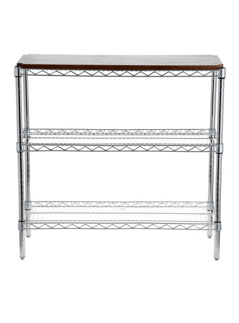 Estante 36 x 91 x 84 cm 3 Repisas con Cubierta Madera-1