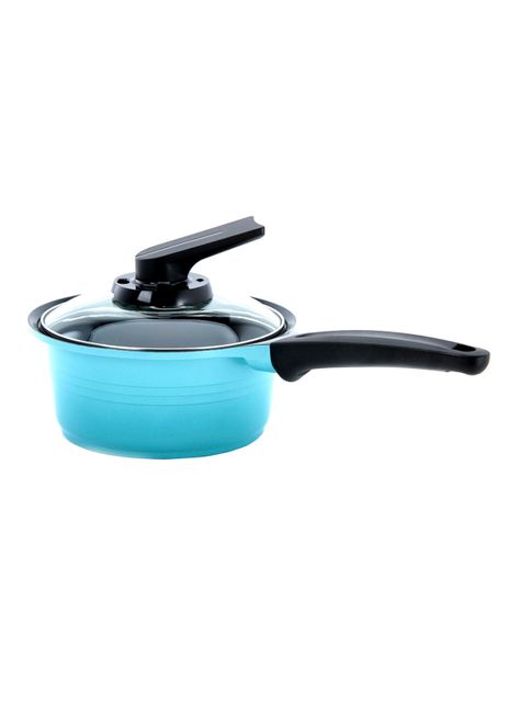 Olla Cacerola con Mango 18 cm 1.8 Litros Azul Natural-0