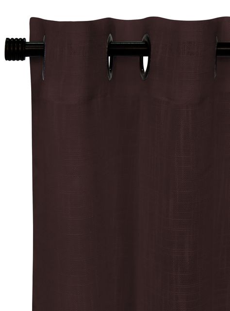 Set Idetex Cortinas Velo Lino 140 x 220 cm Café Idetex-0