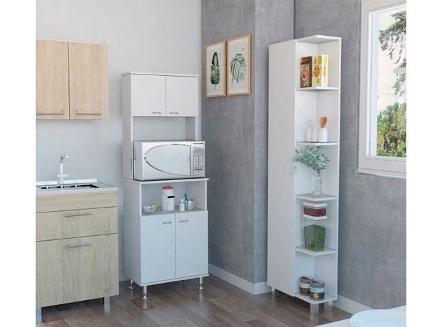 Muebles de Cocina: Microondas + Optimizador Diseño 4 TuHome-5