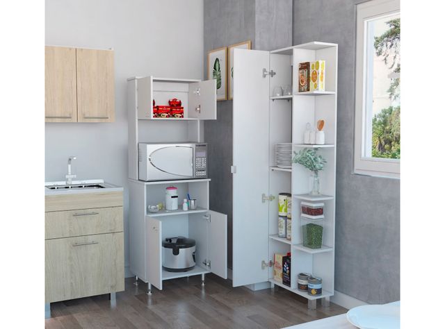 Muebles de Cocina: Microondas + Optimizador Diseño 4 TuHome-6