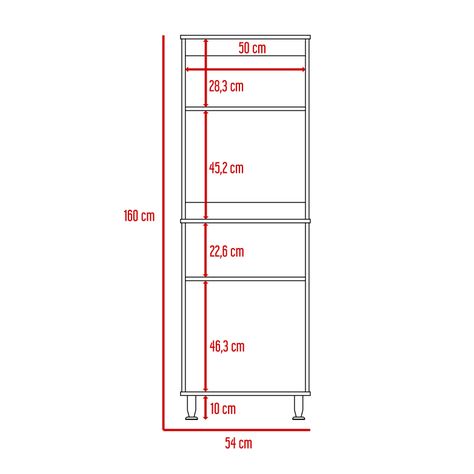 Muebles de Cocina: Microondas + Optimizador Diseño 4 TuHome-4