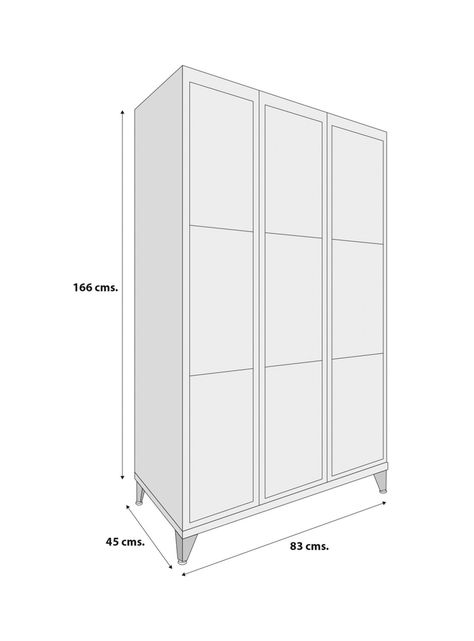 Locker Acero KE303 9P Maletek-2
