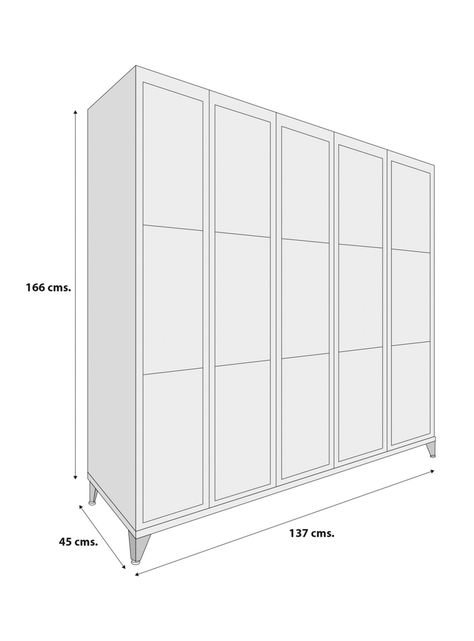 Locker Acero KE503 15P Maletek-2